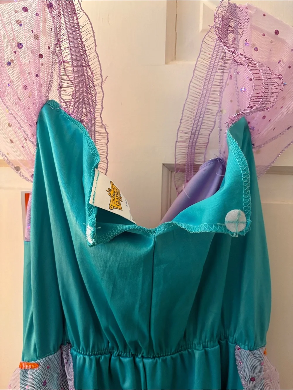 Disney Classics Teal and Lavender Ariel-Inspired Mermaid Costume Dress